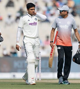 Shubman Gill "Under Observation", Ruled Out Of Kolkata Test Due To Neck Injury: BCCI