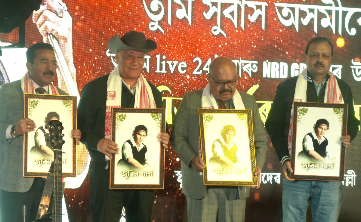 दिल्ली में स्पेशल कमिश्नर रॉबिन हिबू की मौजूदगी में ज़ुबिन गर्ग पर भव्य समारोह