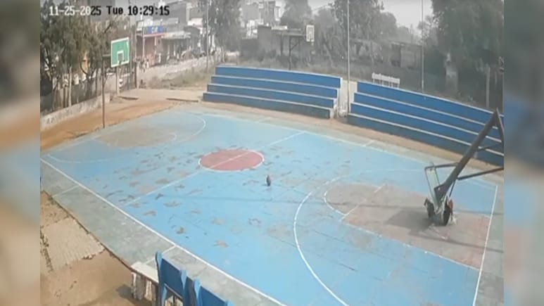 On Camera, Teen Basketball Player Dies In Freak Court Accident In Rohtak
