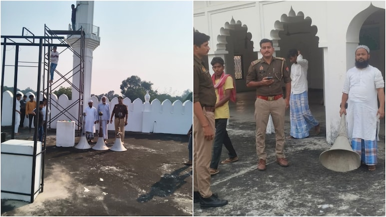 यूपी के मऊ में मस्जिदों से हटाए गए लाउडस्पीकर, प्रशासन ने लिया एक्शन