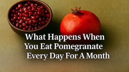 What Happens When You Eat Pomegranate Every Day For A Month