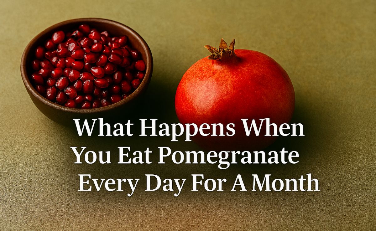 What Happens When You Eat Pomegranate Every Day For A Month