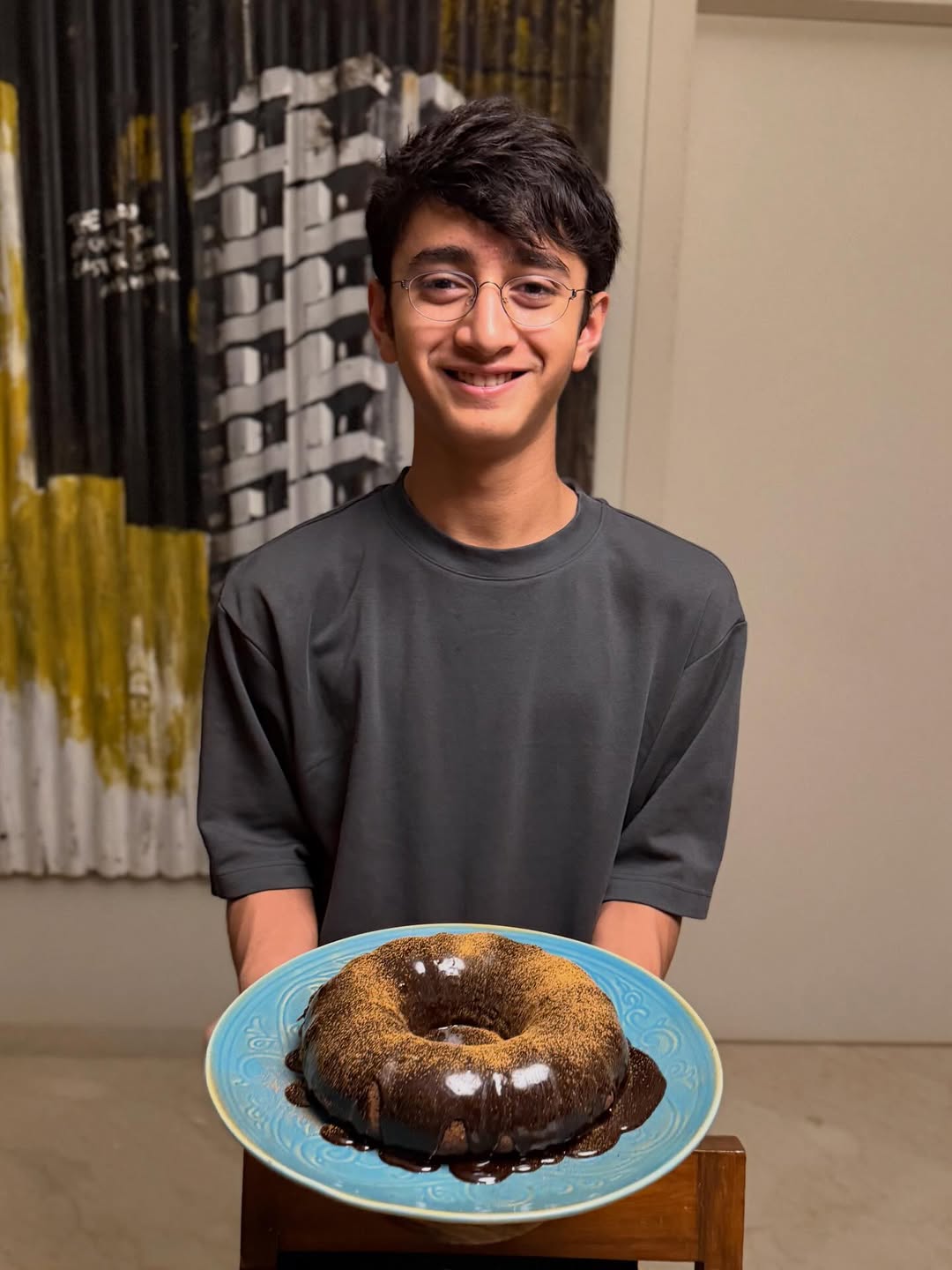 Watch: For Kiran Rao's Birthday, Son Azad Baked A Chocolate Coffee Cake
