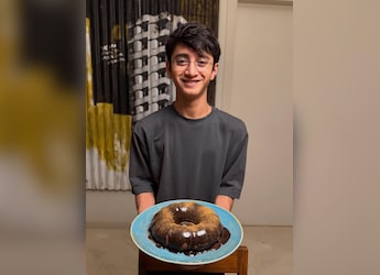 Watch: For Kiran Rao's Birthday, Son Azad Baked A Chocolate Coffee Cake