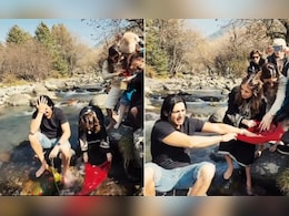 जरीन खान की अस्थियां विसर्जित करते हुए नहीं रुके बेटे जायद खान के आंसू, पति संजय खान भी हुए इमोशनल