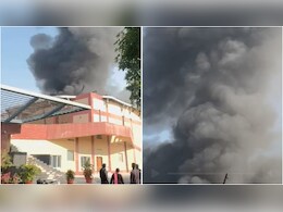 दिल्‍ली के द्वारका में गुरु गोबिंद सिंह इंद्रप्रस्थ यूनिवर्सिटी के ऑडिटोरियम में लगी आग