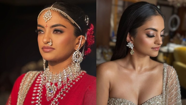 A Close Look At Netra Mantena's Wedding And Reception Glam Avatars