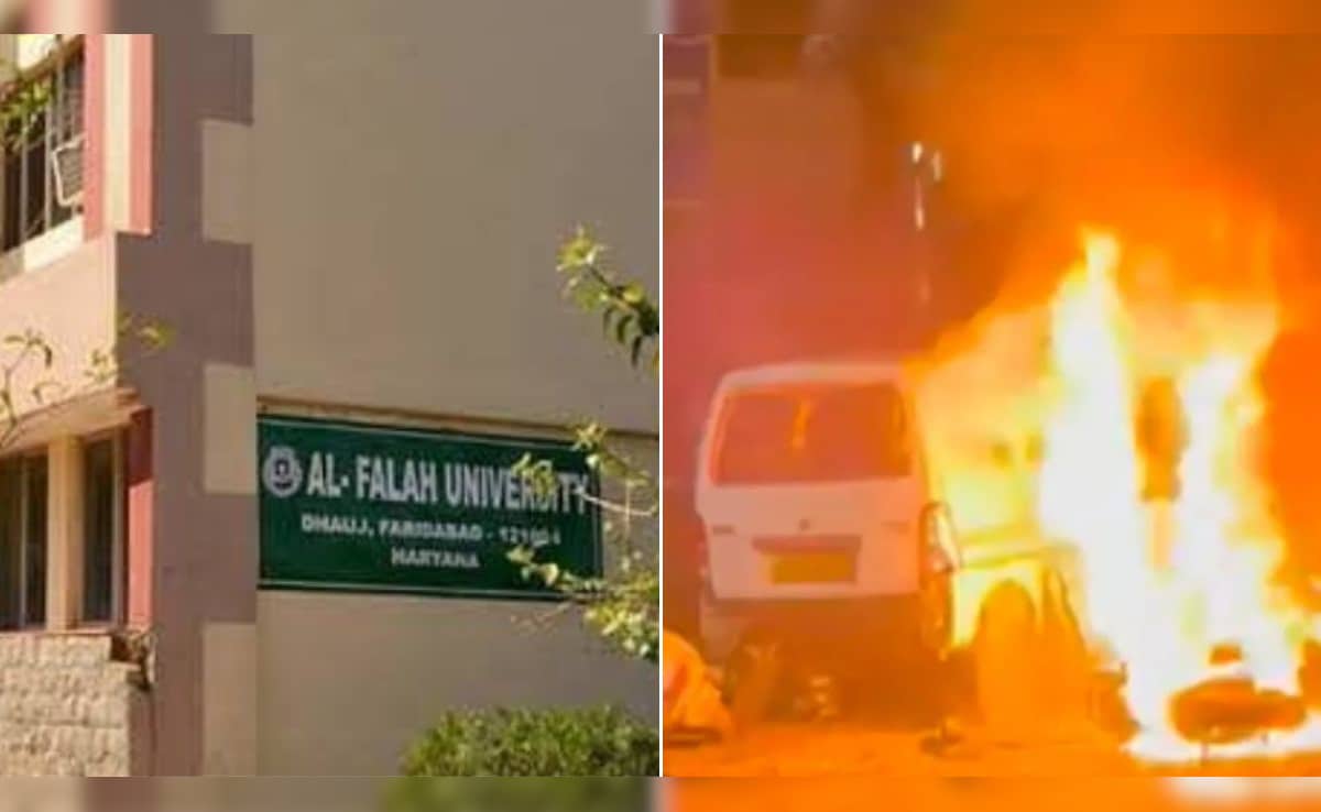 3 More Doctors Detained From Al-Falah University, NIA To Probe Delhi Blast