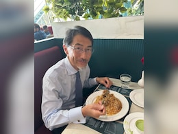 Japan Ambassador Tries Authentic Hyderabadi Biryani In Telangana. His Reaction