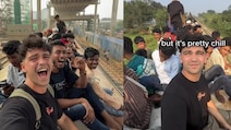 Vlogger Rides On Train Roof In Bangladesh, People Applaud His Song Choice