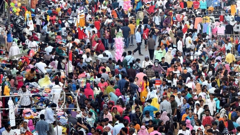 India's Population To Stabilise By 2080 Due To Dip In Fertility Rate: Report