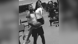 Hardik Pandya And Girlfriend Mahieka Sharma - A Match Made In Gym. See Pics