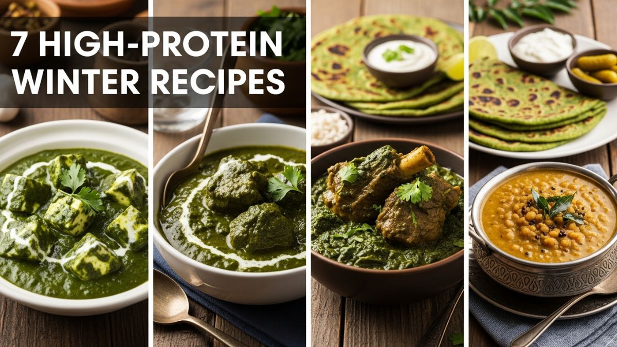 7 High-Protein Winter Recipes Using Spinach, Methi And Bathua