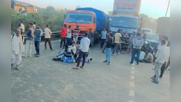 नाराज किसानों का चक्काजाम! मक्का की फसल के नहीं मिल रहे दाम, 2 घंटे यातायात रहा प्रभावित