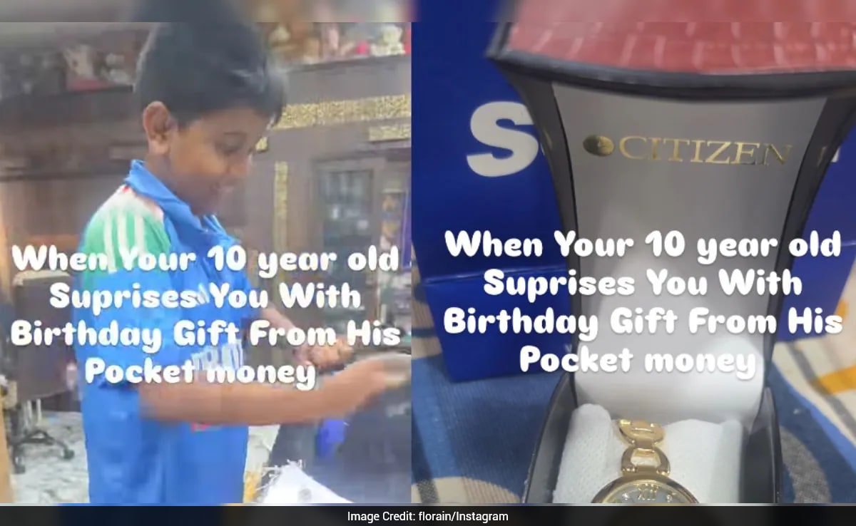 "From Your Naughtiest Son": 10-Year-Old Mumbai Boy Steals Moms Heart With Heartfelt Birthday Gift