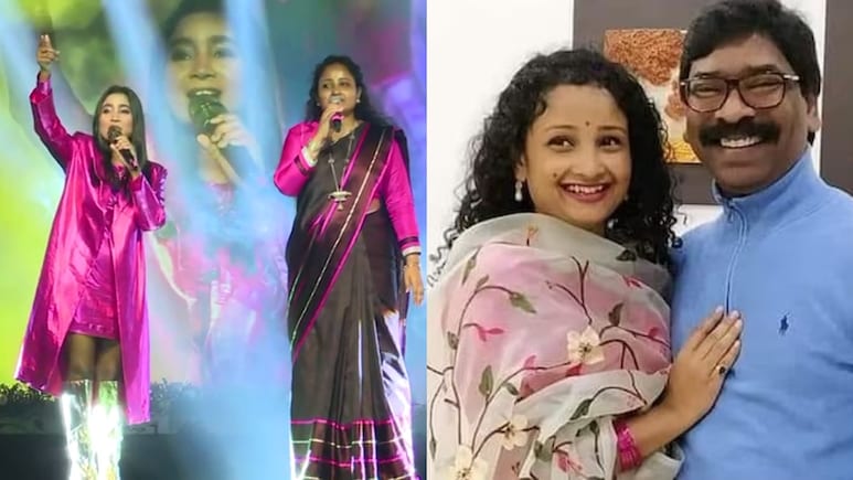 झारखंड CM सोरेन की पत्नी बनीं सिंगर, स्टेज पर शिल्पा राव संग गाया शाहरुख का गाना, देखें VIDEO