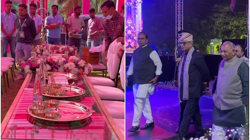 इस दिग्गज नेता की पौती की शादी में 5 हैलीपेड पर उतरेंगे VIP! आज अमित शाह, राजनाथ सिंह और राज्यपालों का जमावड़ा