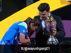 Watch: Harmanpreet Kaur Tries To Touch Jay Shah's Feet, ICC Chairman's Gesture Wins Hearts