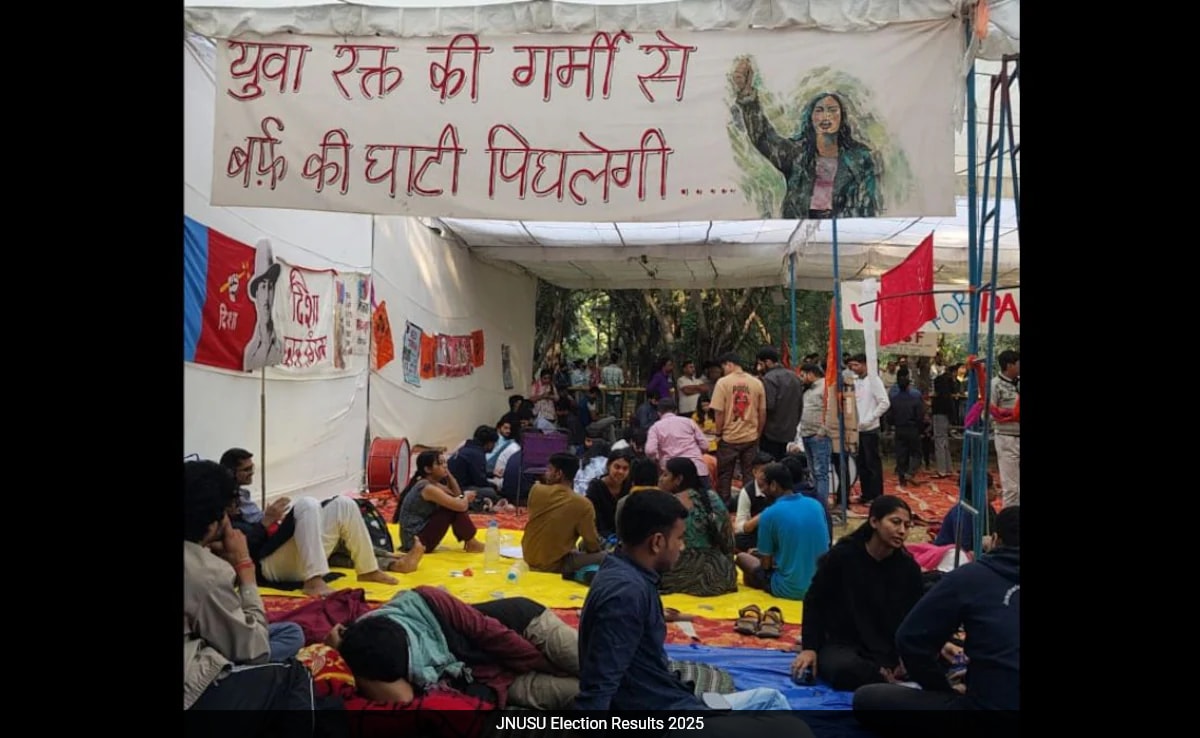 JNUSU Election Results 2025: Two Visions Of JNU As Left Front Takes Lead Against ABVP