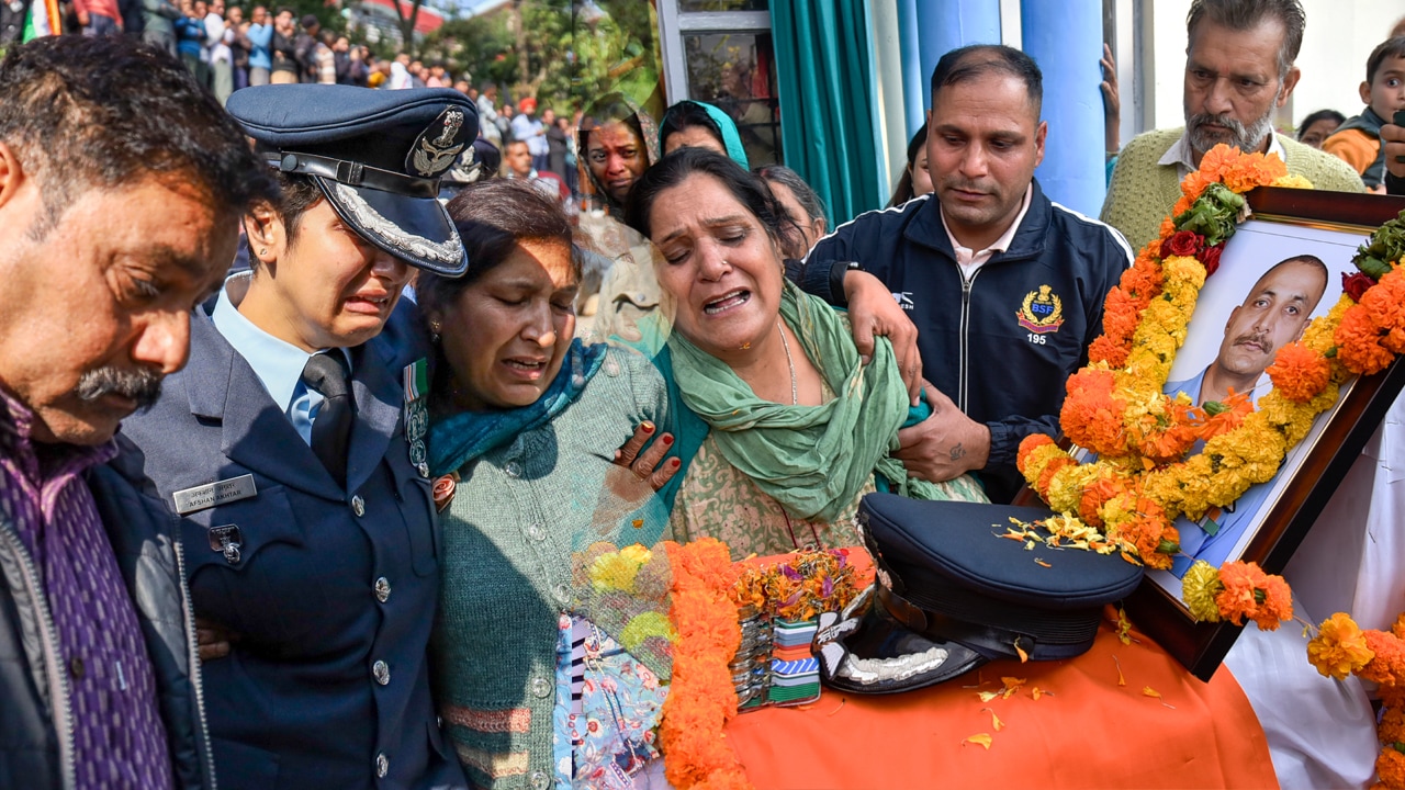Emotional Farewell For IAF Pilot Namansh Syal At His Hometown In Himachal Pradesh