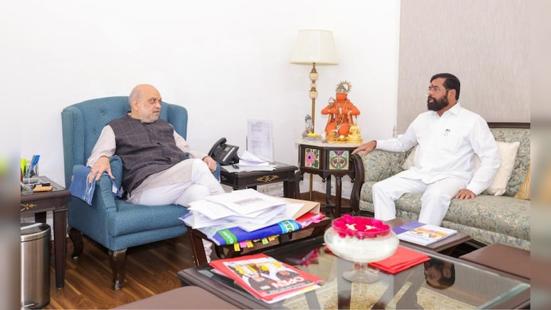 महाराष्ट्र सरकार में सब ठीक है? BJP से तनातनी की खबरों के बीच अमित शाह से मिले एकनाथ शिंदे
