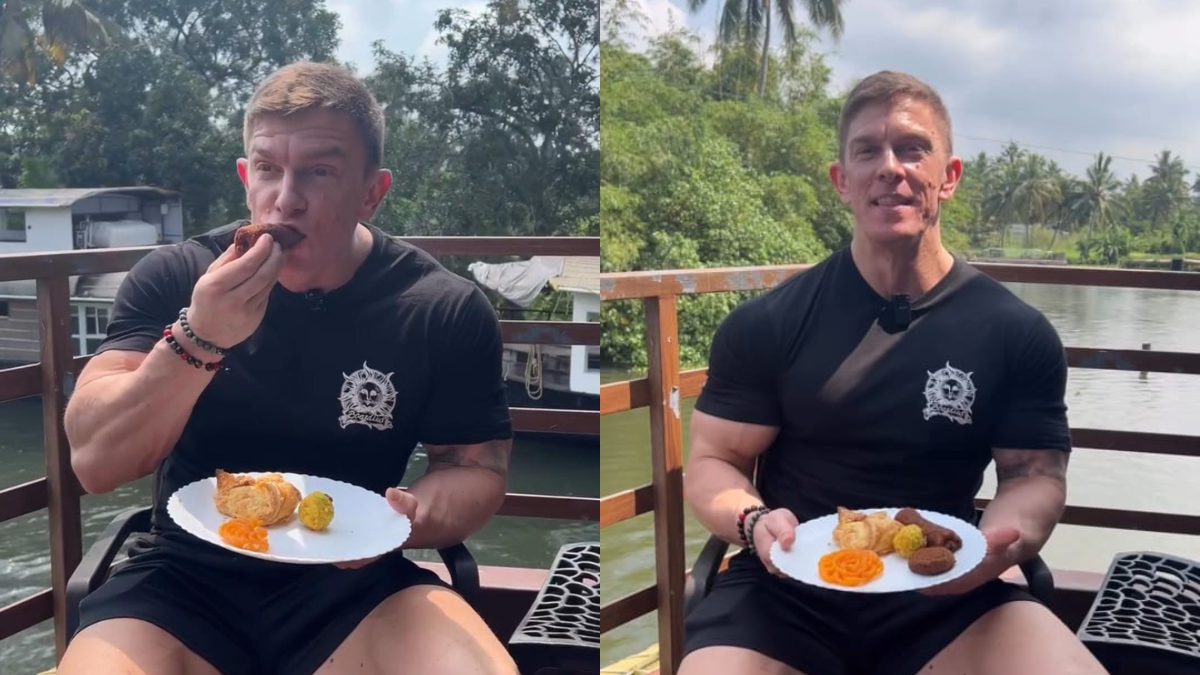 Watch: English Bodybuilder Tastes Local Snacks In Kerala, Shares Honest Review