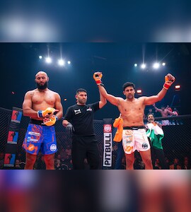 Sangram Singh Makes History with Victory At Levels Fight League Europe