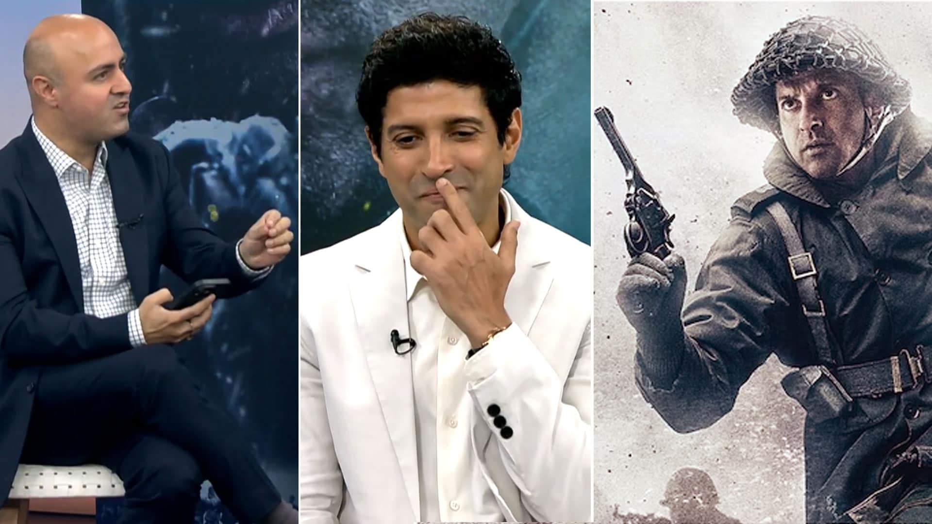 Actor Farhan Akhtar Plays A Fun Rapid Fire At NDTV