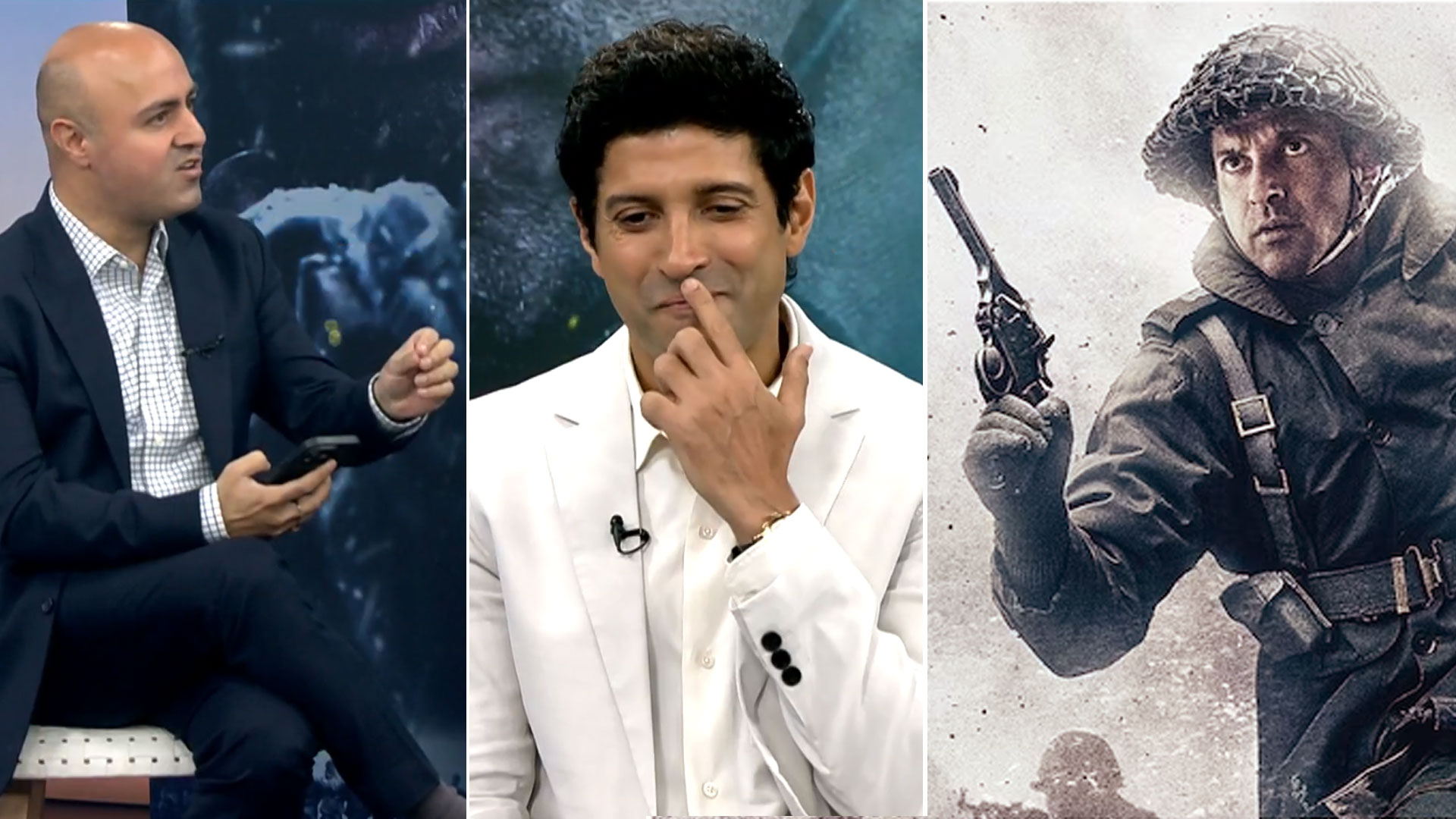 Actor Farhan Akhtar Plays A Fun Rapid Fire At NDTV