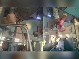 स्लीपर कोच में 4 बच्चों ने काटा जमकर बवाल, ऊपर चढ़ते हुए महिला की मुंह पर मारी लात, फूट पड़ा यात्री का गुस्सा