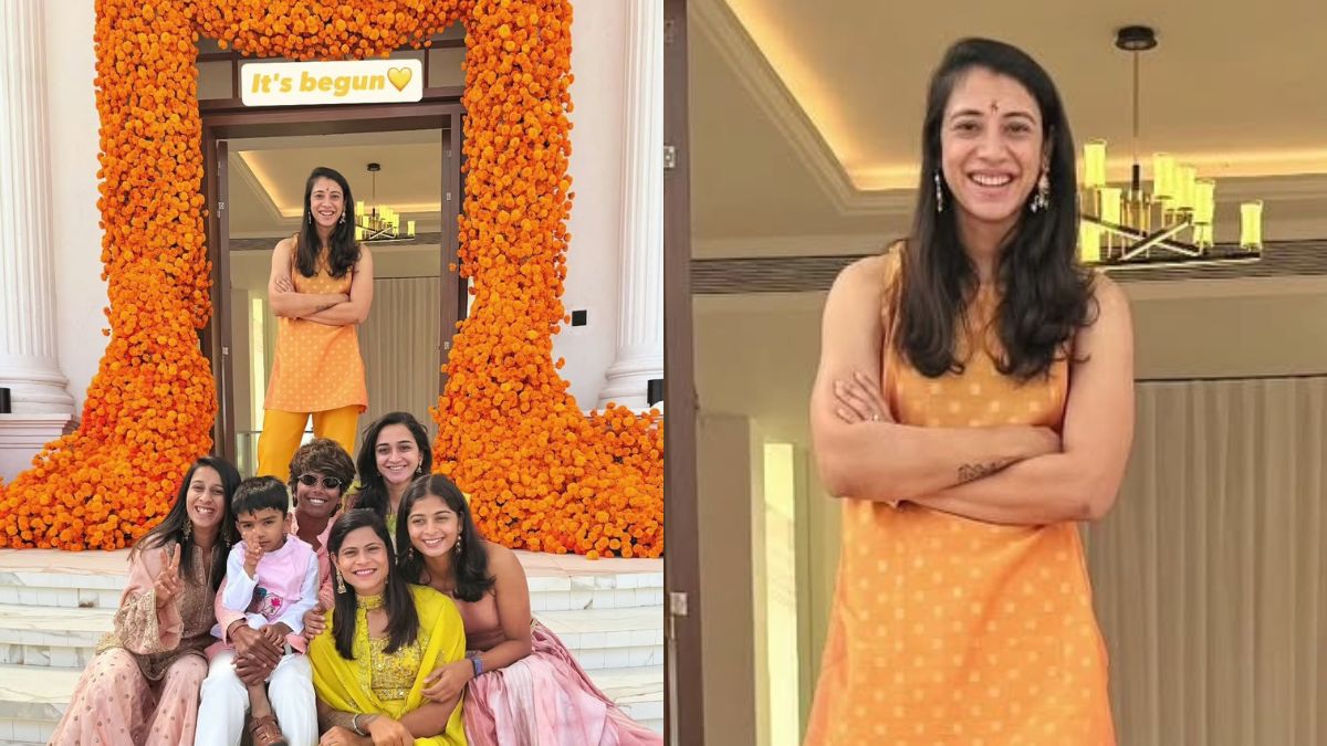 Smriti Mandhana And Palash Muchhal's Haldi Ceremony To Take Place Today. See Pic