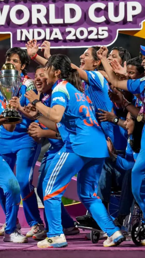 How India Celebrated Women's World Cup Win