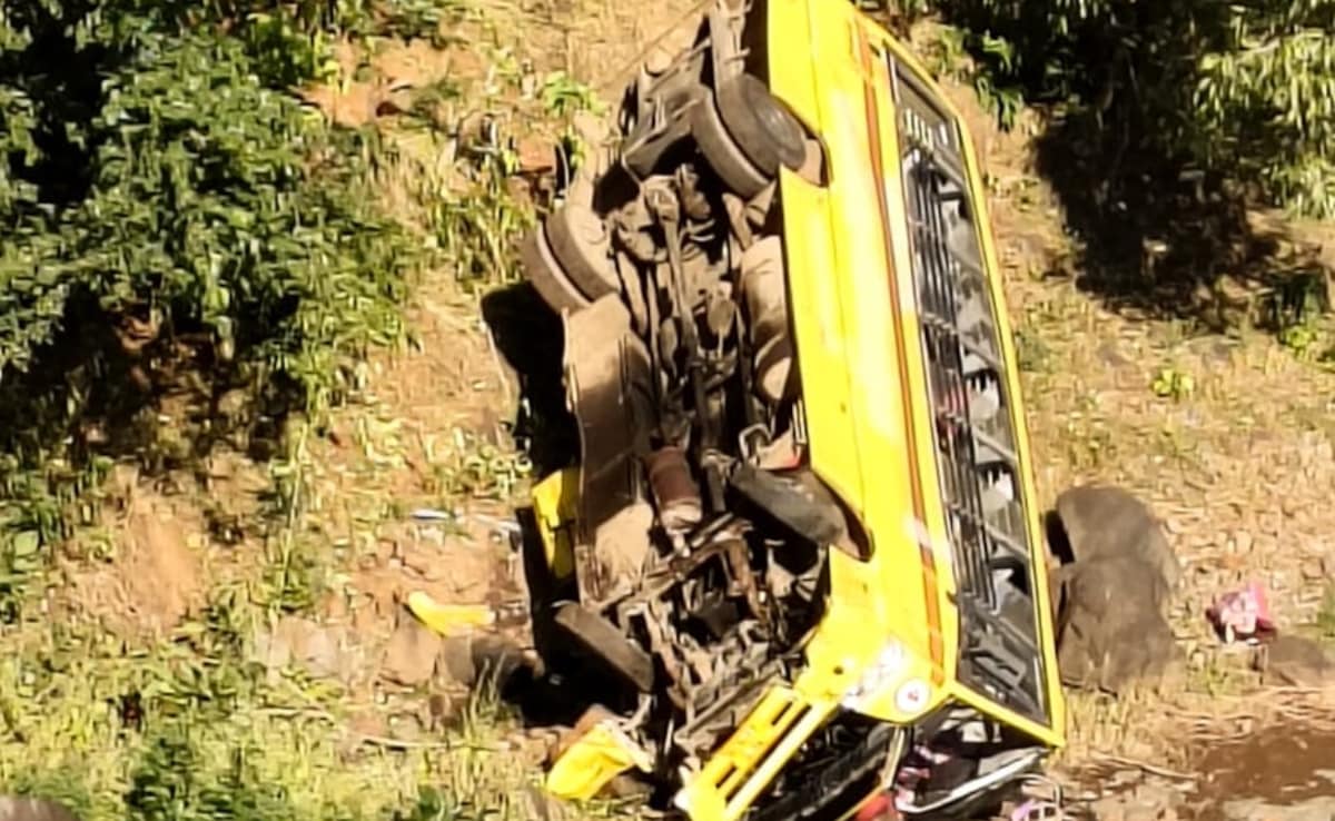 2 Students Dead, Over 50 Injured After Overloaded Bus Plunges Into Gorge In Maharashtra