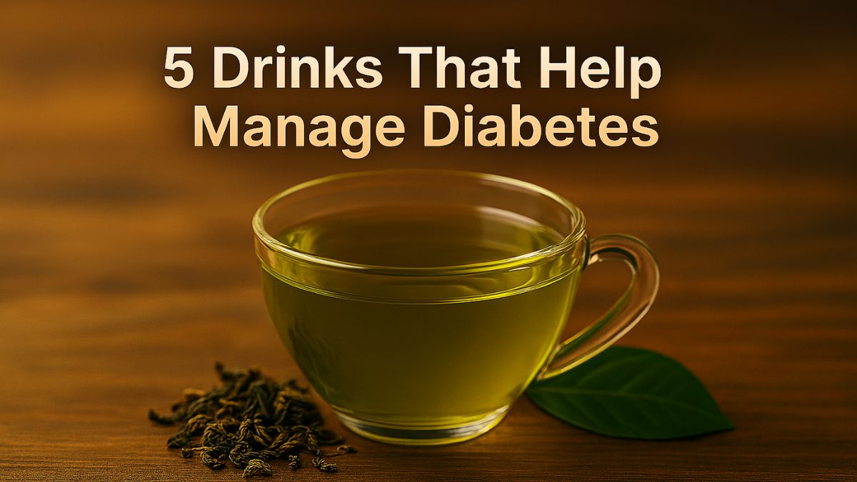 5 Drinks That Support Liver Health And Help Manage Diabetes