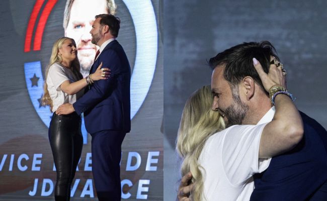 &quot;Cameras Analysing My Every Move&quot;: Erika Kirk Amid Row Over Hug With JD Vance