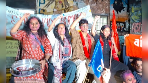 JNU Election Result 2025 LIVE: JNU छात्रसंघ चुनाव में चारों सीटों पर लेफ्ट का कब्जा, ABVP खाली हाथ