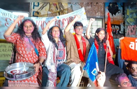 JNU Election Result 2025 LIVE: JNU छात्रसंघ चुनाव में चारों सीटों पर लेफ्ट का कब्जा, ABVP खाली हाथ