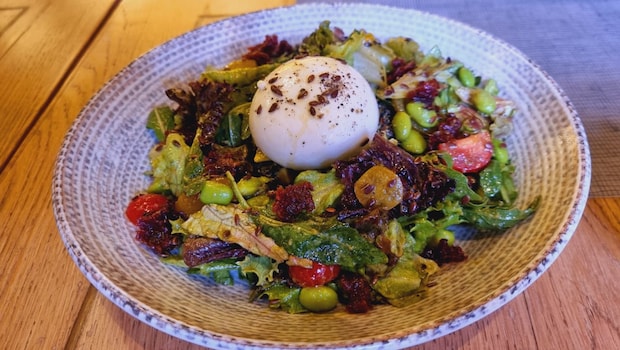 Avocado, Burrata and Chia Seeds Salad Avocado, Burrata and Chia Seeds Salad