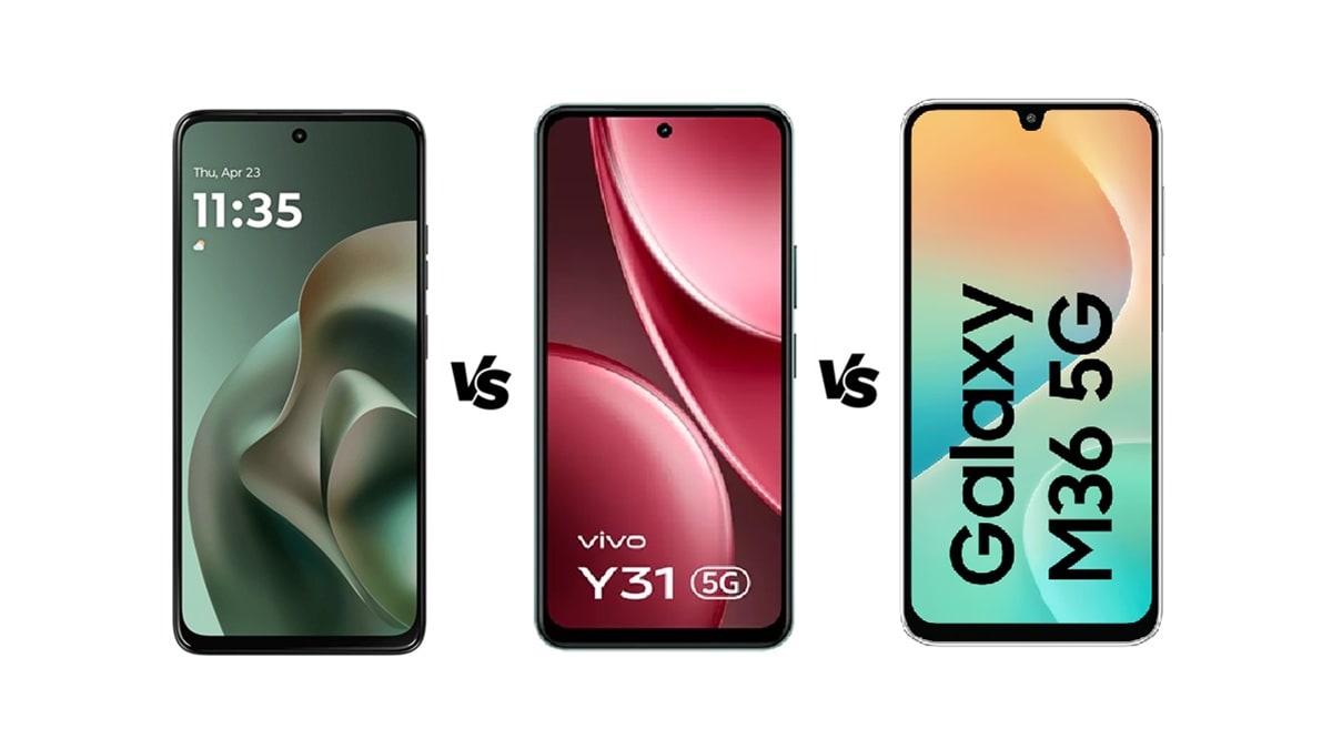 Moto G67 Power 5G vs Vivo Y31 5G vs Samsung Galaxy M36 5G: जानें कौन सा फोन है बेस्ट