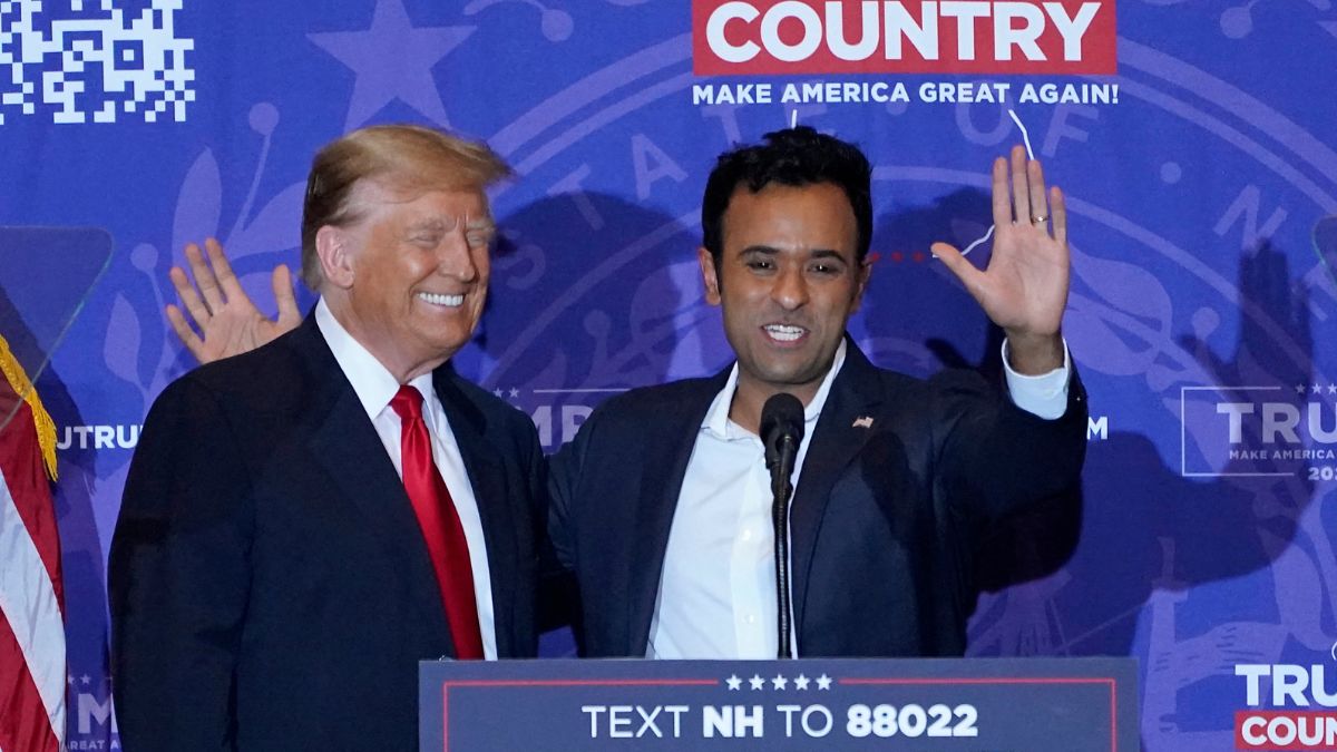 Trump Backs &quot;Young, Strong, Smart&quot; Vivek Ramaswamy For Ohio Governor Race