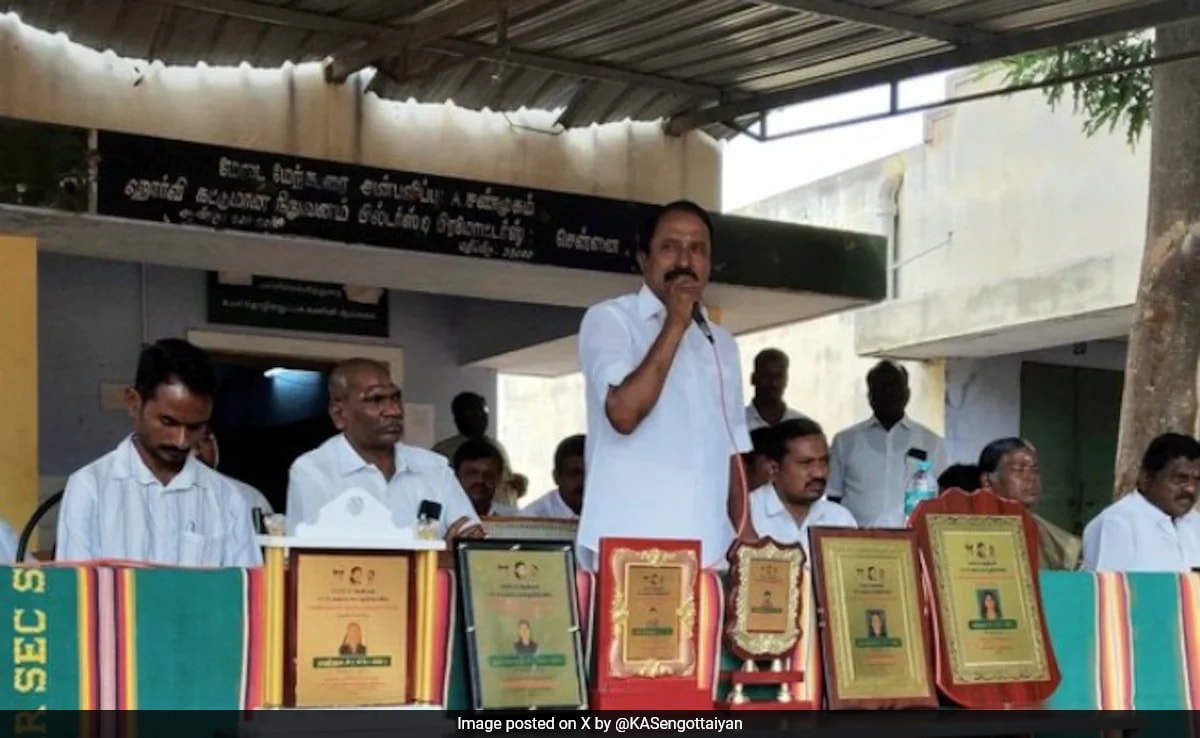 AIADMK Leader Sengottaiyan Vows Legal Fight After Expulsion by EPS