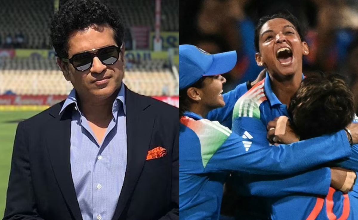 Sachin Tendulkar Called Harmanpreet Kaur The Night Before Women's World Cup Final. Here's What He Said