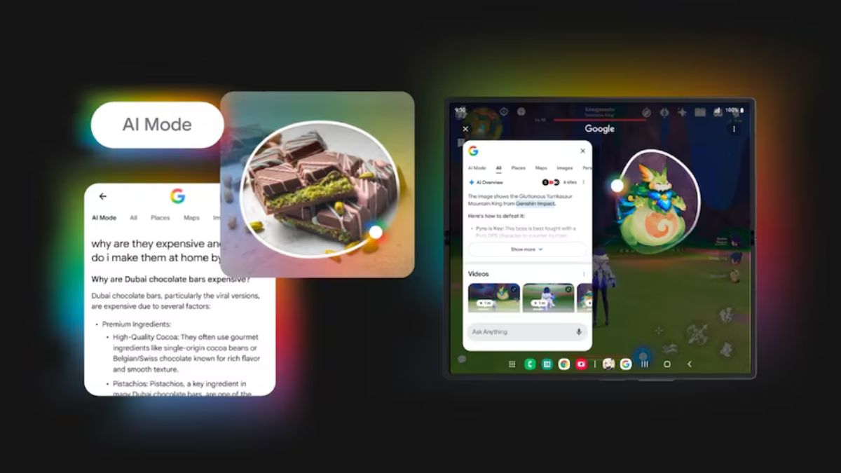 Google aktualisiert die Kreissuche Funktion mit KI Modus für zusätzliche Fragen