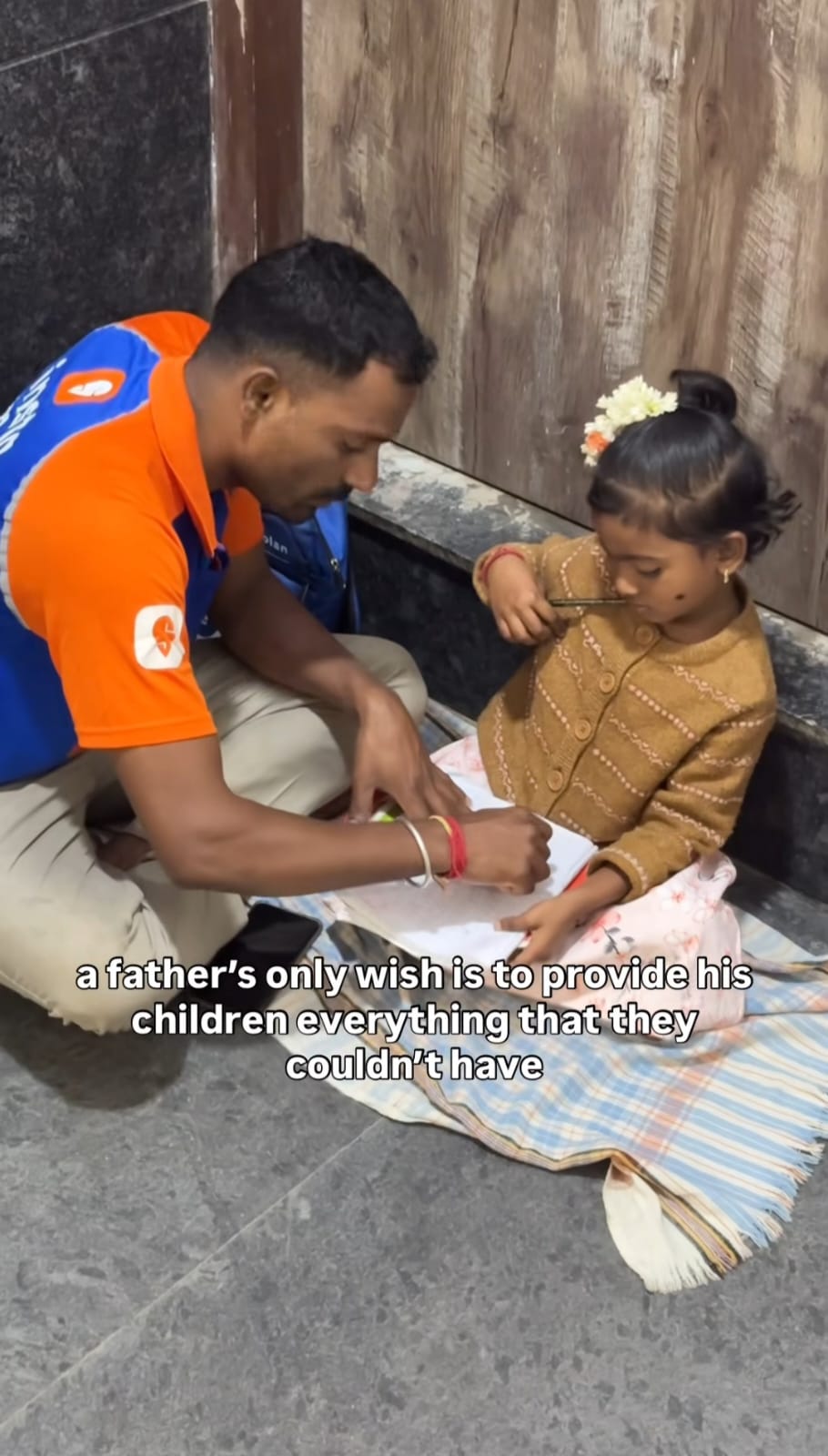 'Swiggy Dad' Goes Viral For Tutoring Daughter Between Food Deliveries