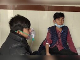 सीकर  में पॉल्यूशन से करीब दो दर्जन बच्चे और बुजुर्गों की तबीयत बिगड़ी, पास में है फैक्ट्री 