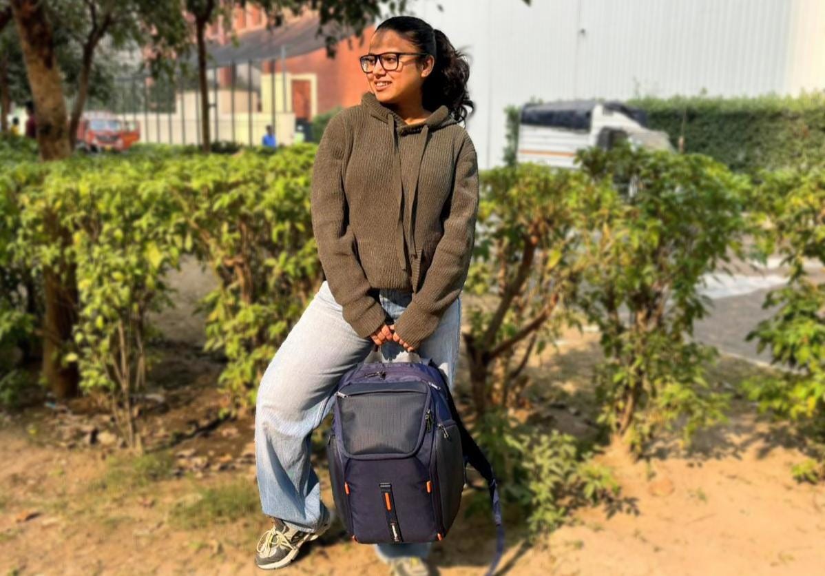 The ergonomic design ensures comfort even when fully packed.