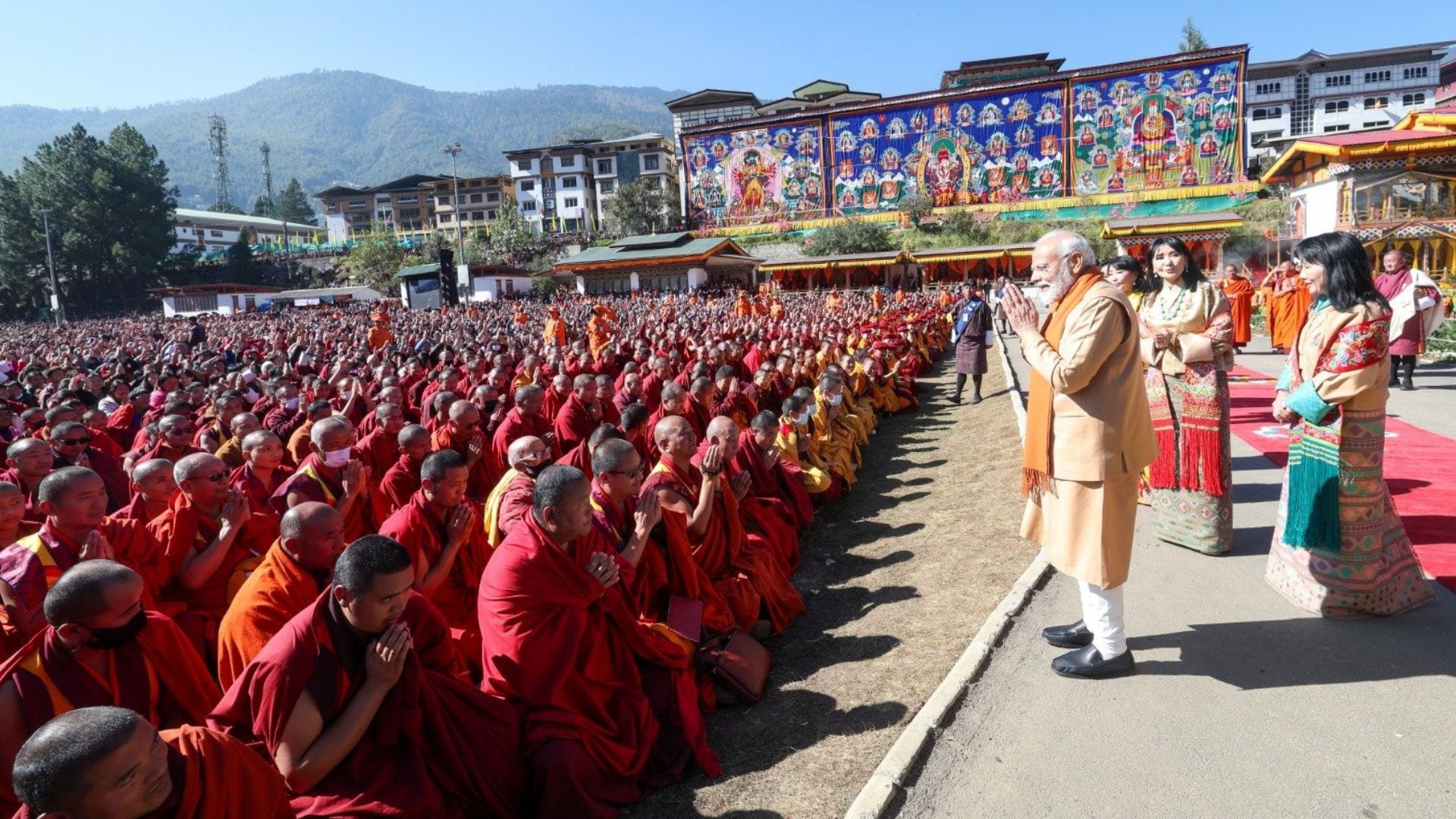 कालचक्र सेरेमनी में पीएम मोदी