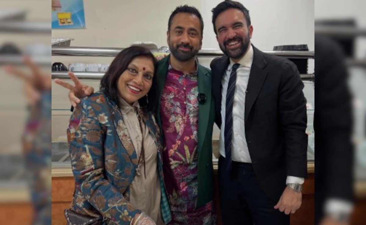 Zohran Mamdani Celebrated Diwali With Mother Mira Nair Indian Style Ahead ...