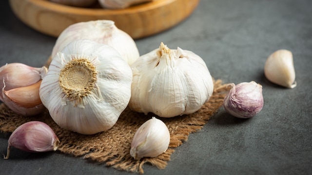 Garlic for cholesterol.