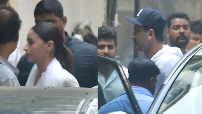 Ranbir Kapoor And Alia Bhatt Meet The Deols After Dharmendra's Death